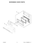 Diagram for 09 - Microwave Door Parts