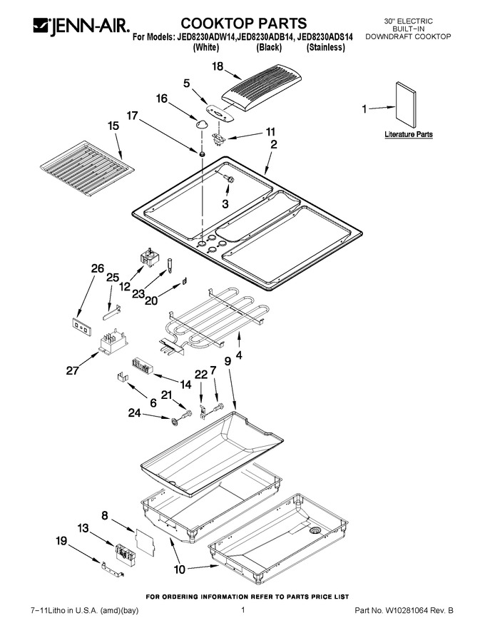 Diagram for JED8230ADB14