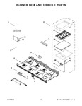 Diagram for 02 - Burner Box And Griddle Parts