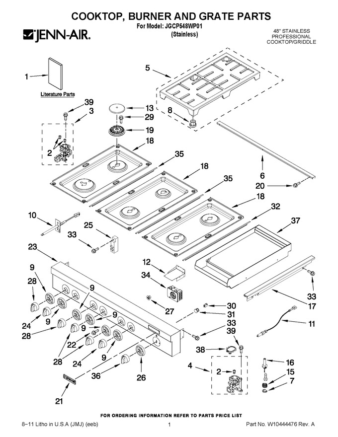 Diagram for JGCP548WP01