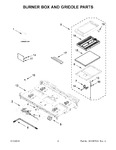 Diagram for 02 - Burner Box And Griddle Parts