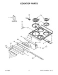 Diagram for 02 - Cooktop Parts