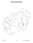 Diagram for 07 - Oven Door Parts