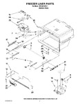 Diagram for 06 - Freezer Liner Parts