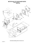 Diagram for 04 - Motor And Ice Container Parts