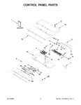 Diagram for 02 - Control Panel Parts