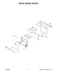 Diagram for 04 - Oven Door Parts