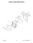 Diagram for 04 - Upper Oven Door Parts