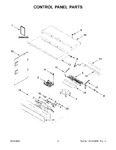 Diagram for 02 - Control Panel Parts