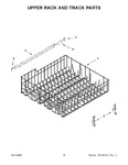 Diagram for 09 - Upper Rack And Track Parts