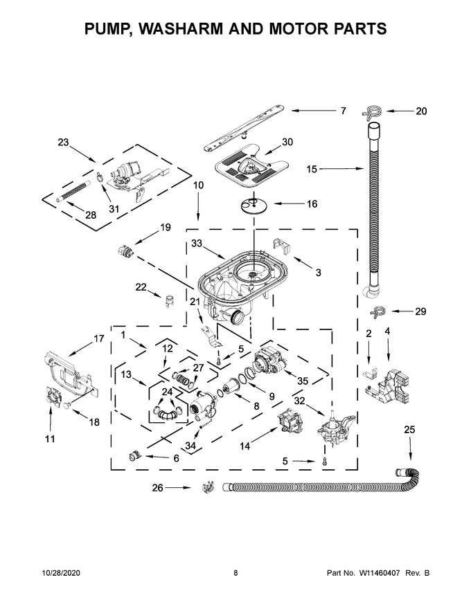 Diagram for MDB4949SKW0