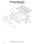 Diagram for 04 - Drawer & Broiler Parts