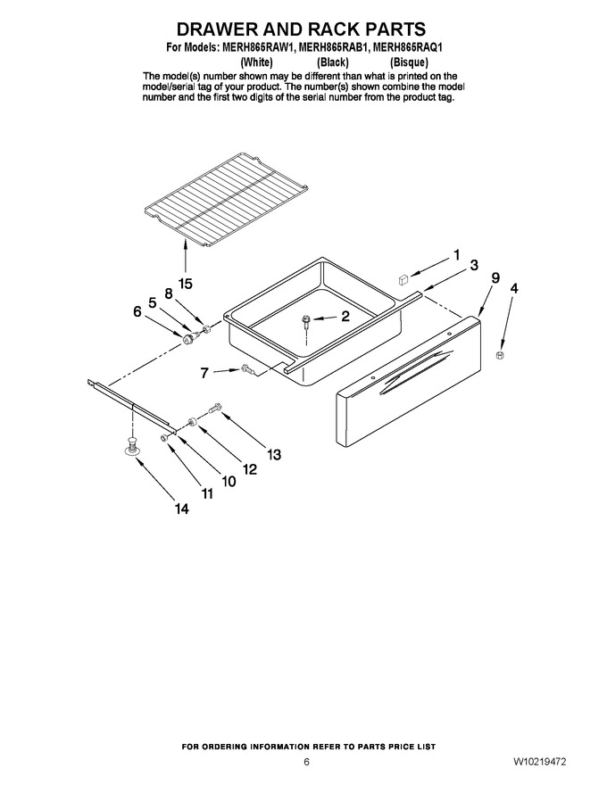 Diagram for MERH865RAQ1