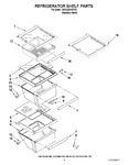 Diagram for 03 - Refrigerator Shelf Parts