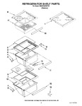 Diagram for 03 - Refrigerator Shelf Parts