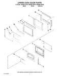 Diagram for 02 - Upper Oven Door Parts