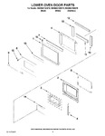 Diagram for 03 - Lower Oven Door Parts