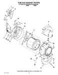 Diagram for 08 - Tub And Basket Parts