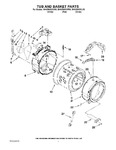 Diagram for 05 - Tub And Basket Parts