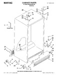 Diagram for 01 - Cabinet Parts