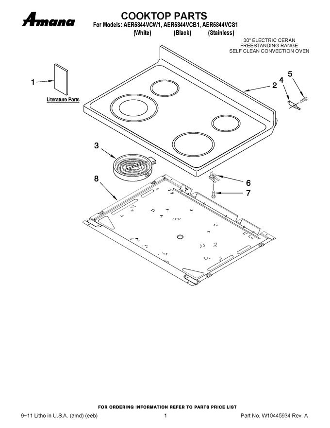 Diagram for AER5844VCW1