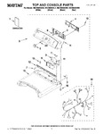 Diagram for 01 - Top And Console Parts