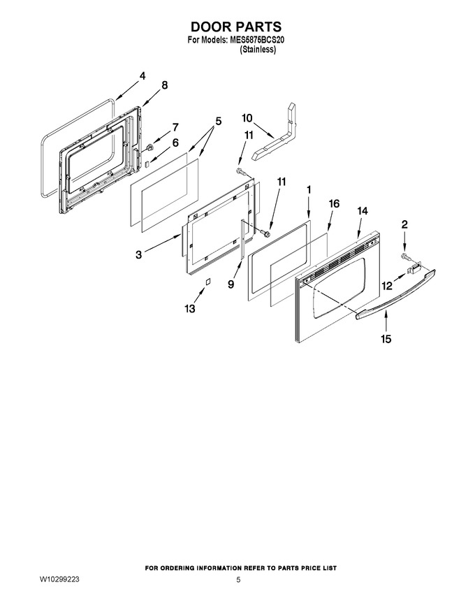 Diagram for MES5875BCS20