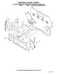 Diagram for 02 - Control Panel Parts