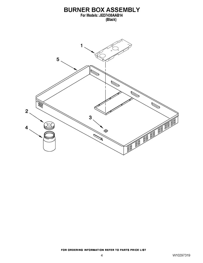 Diagram for JED7430AAB14