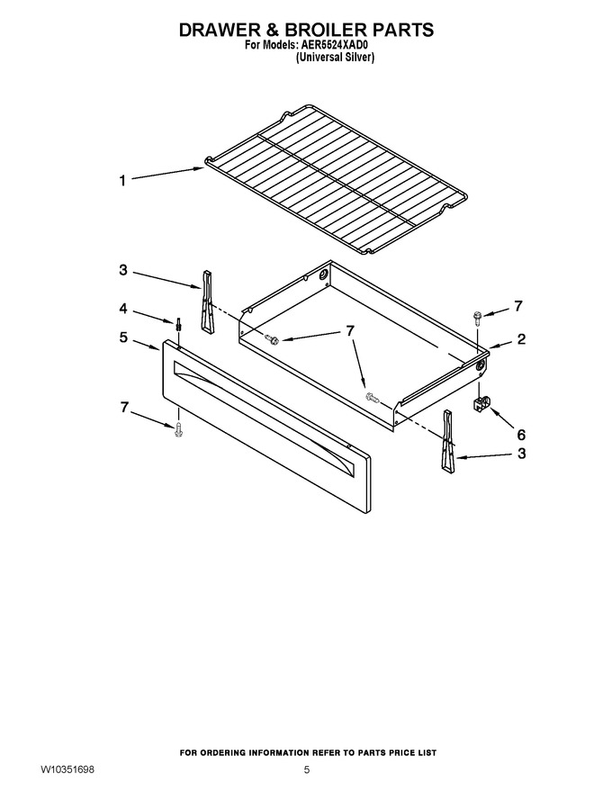 Diagram for AER5524XAD0