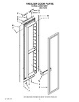 Diagram for 10 - Freezer Door Parts