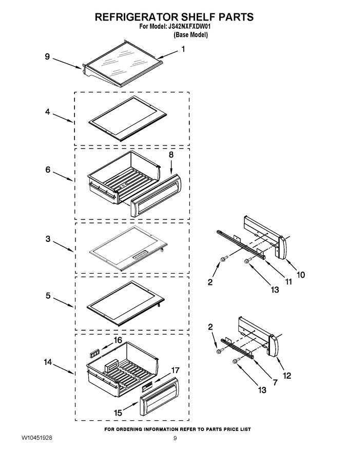 Diagram for JS42NXFXDW01