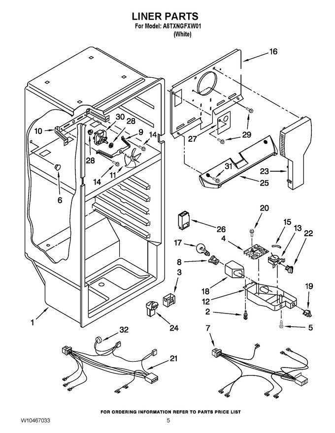 Diagram for A8TXNGFXW01