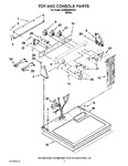 Diagram for 02 - Top And Console Parts