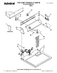 Diagram for 01 - Top And Console Parts