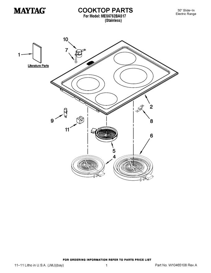 Diagram for MES5752BAS17