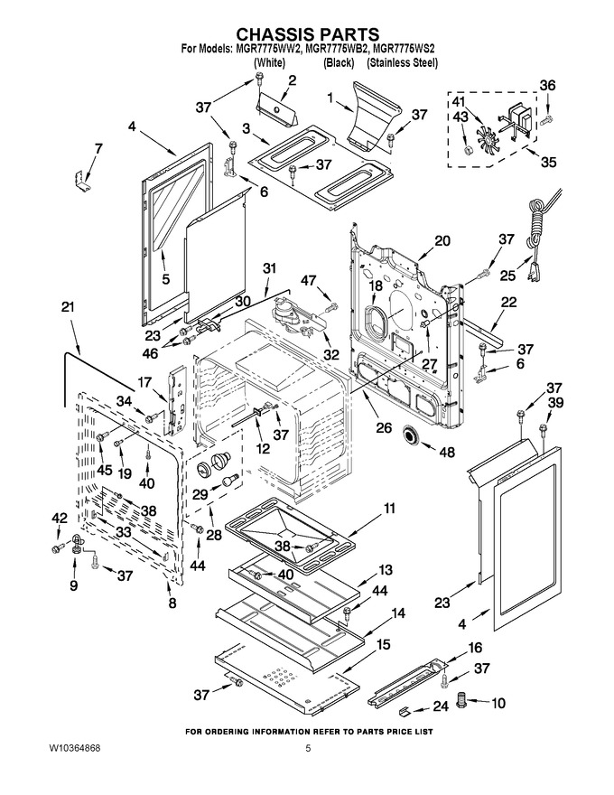 Diagram for MGR7775WS2