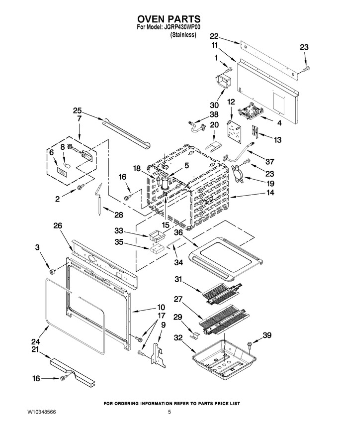 Diagram for JGRP430WP00