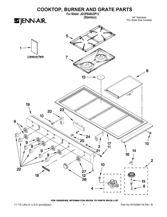 Diagram for JGCP648ADP12