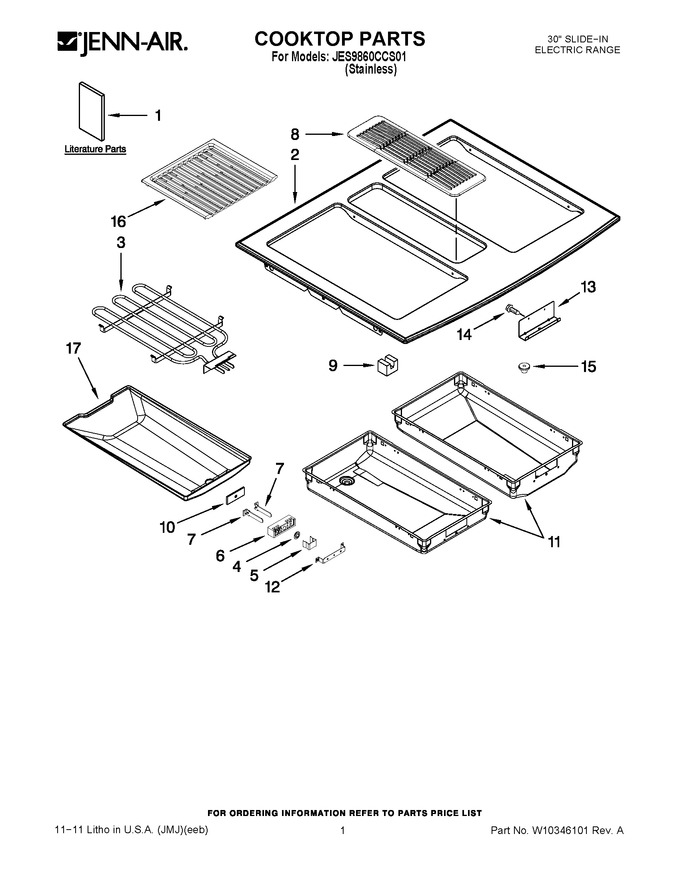 Diagram for JES9860CCS01