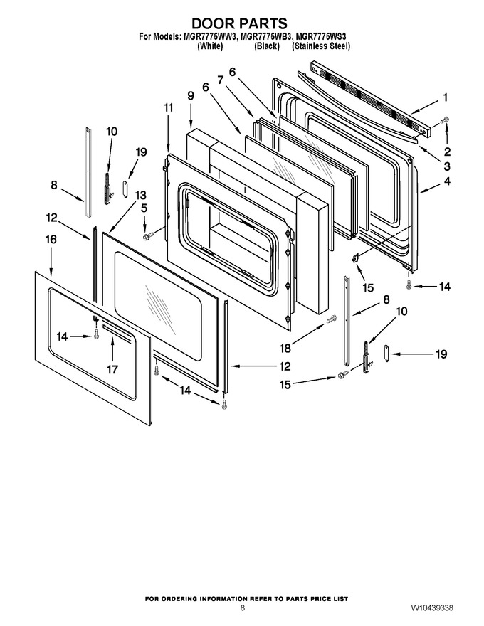 Diagram for MGR7775WS3