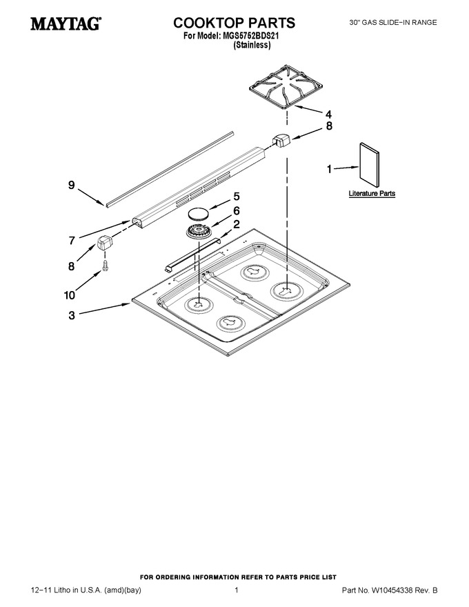 Diagram for MGS5752BDS21