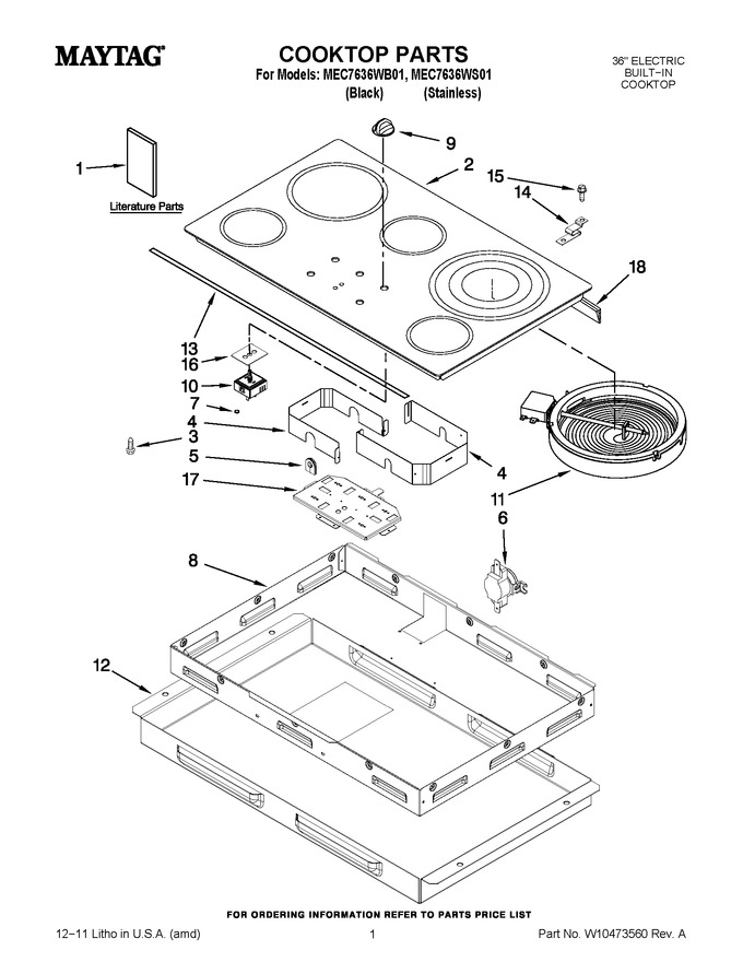 Diagram for MEC7636WB01