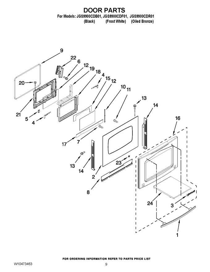 Diagram for JGS9900CDF01