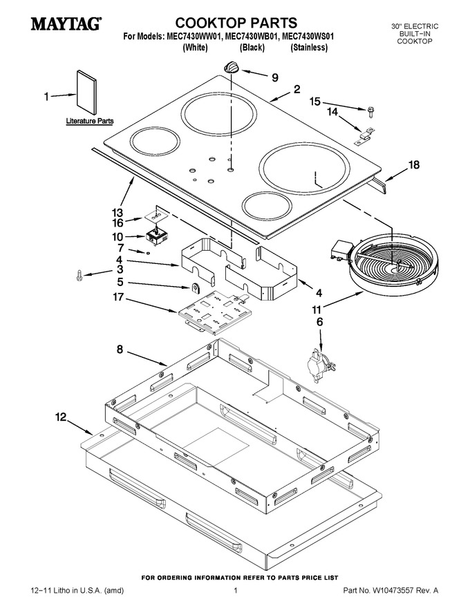 Diagram for MEC7430WW01