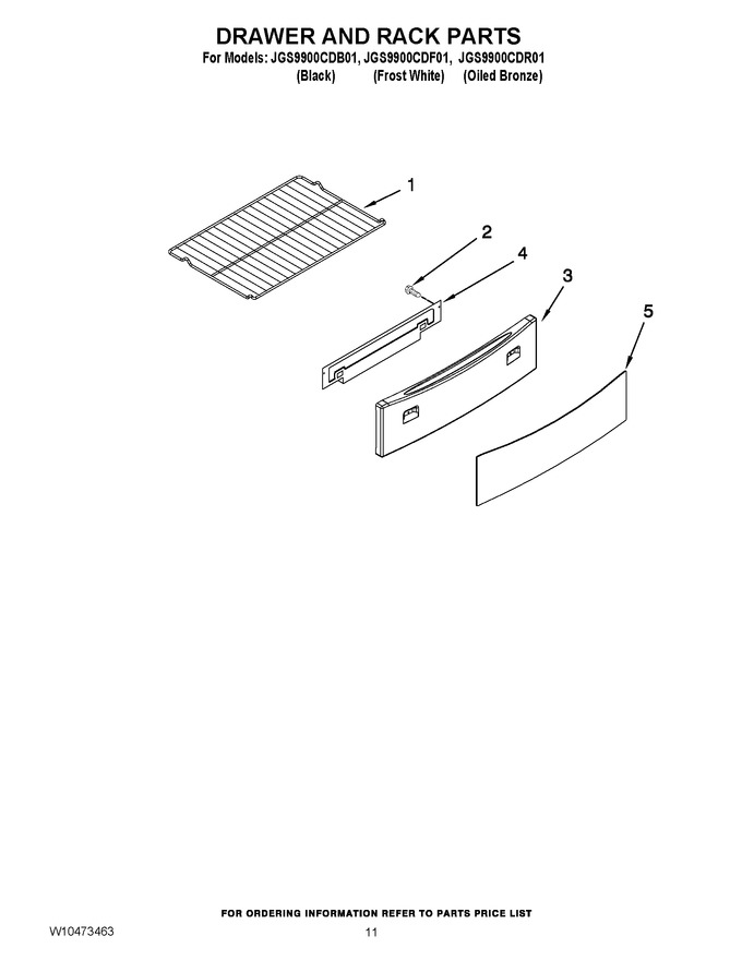 Diagram for JGS9900CDF01