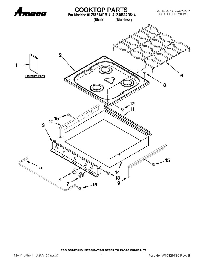 Diagram for ALZ8580ADB14