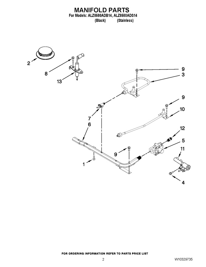 Diagram for ALZ8580ADS14