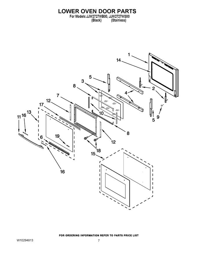 Diagram for JJW2727WS00