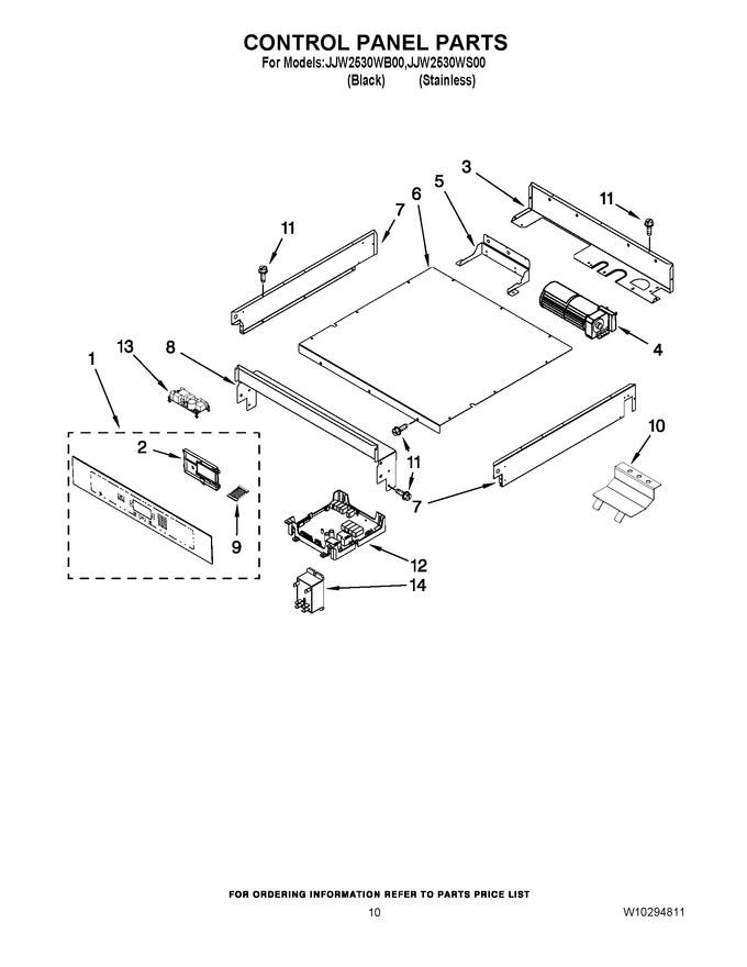 Diagram for JJW2530WS00